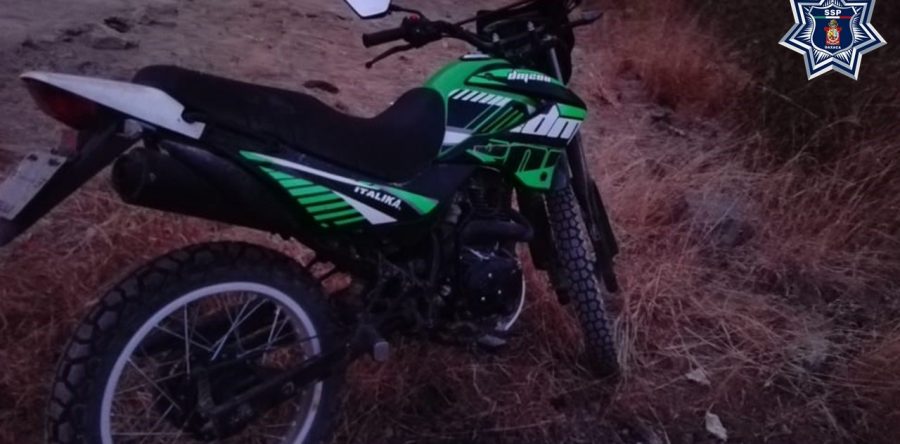 Asegura Policía Estatal un vehículo con reporte de robo