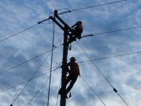 Entrega Sinfra electrificación en Nuevo San Juan, Santa María Chimalapa con inversión de 6.6 mdp