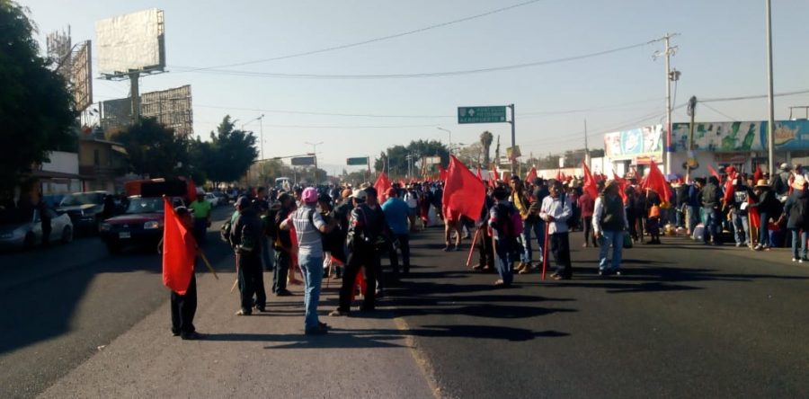 Para exigir proyectos y recursos marcha FPR en la capital