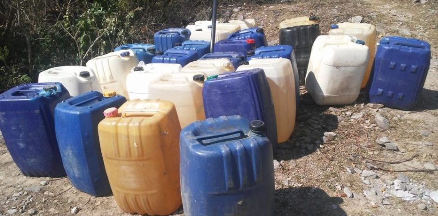 Recuperan cerca de mil 260 litros de hidrocarburo en el Istmo