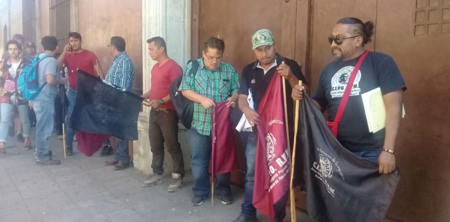 Manifestaciones y protestas en la capital oaxaqueña
