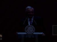 Se va la luz en ‘mañanera’ de AMLO