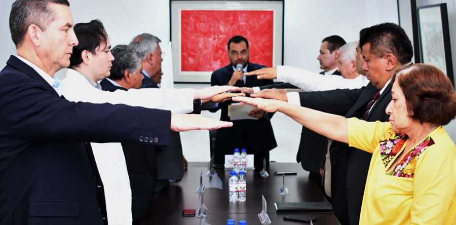 Toman Protesta e Instalan Comité para la Formación de Recursos Humanos en Salud