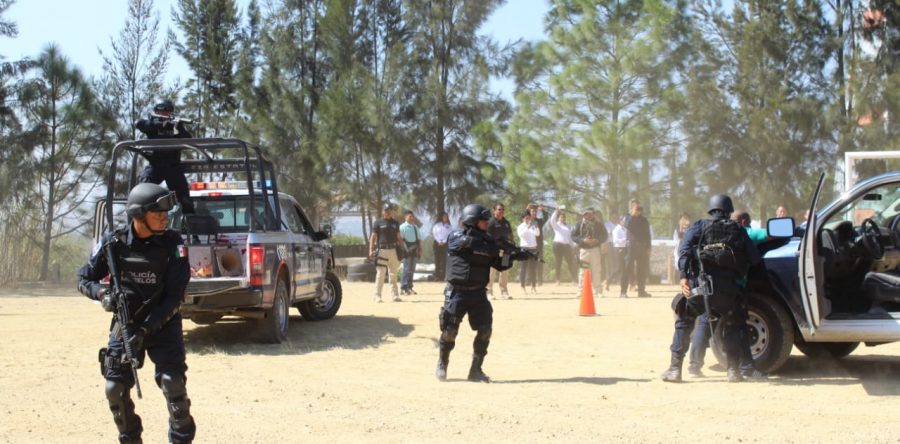 Policías de Oaxaca y Morelos terminan curso de Fortalecimiento físico y disciplinario en el Instituto de Profesionalización