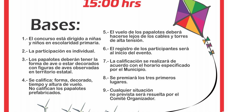 Invita Semaedeso a participar en concurso de papalotes