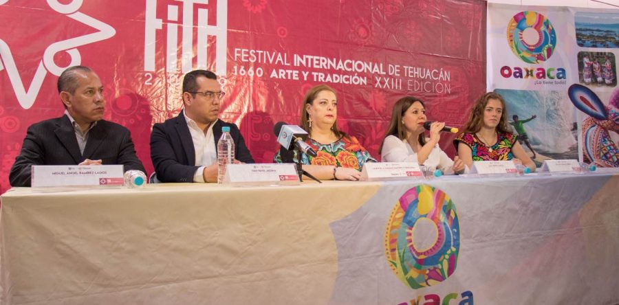 Comparte Sectur Oaxaca invitación al Festival Internacional de Tehuacán, Puebla