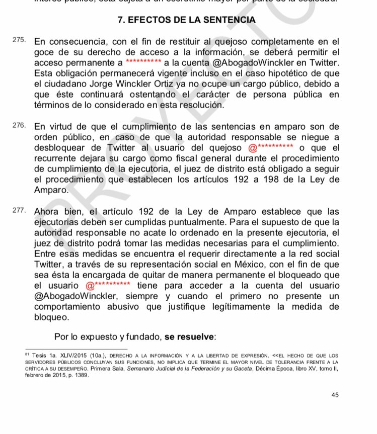SCJN resuelve que funcionarios públicos no pueden bloquear a ciudadanos en redes