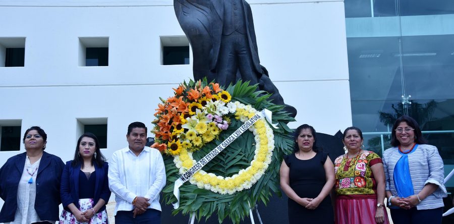 Reconocen en Congreso local legado del primer presidente de origen zapoteca