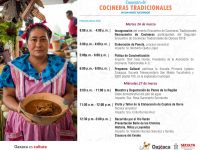 Invita Seculta a encuentro de cocineras tradicionales  en la Sierra Sur