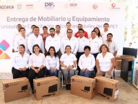 Entrega Icapet mobiliario y equipamiento a Unidades de Capacitación del Estado