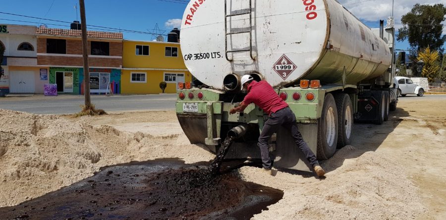Inician trabajos de conservación en la carretera Tlaxiaco- Chalcatongo
