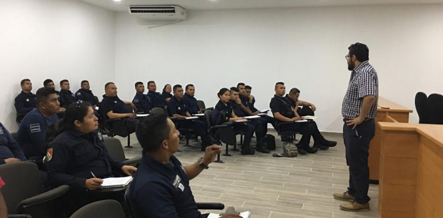 Concluyen policías municipales taller con Agencia Alemana