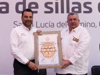 Entrega Club Rotario, SSO y DIF 265 sillas de rueda   a personas con discapacidad motriz