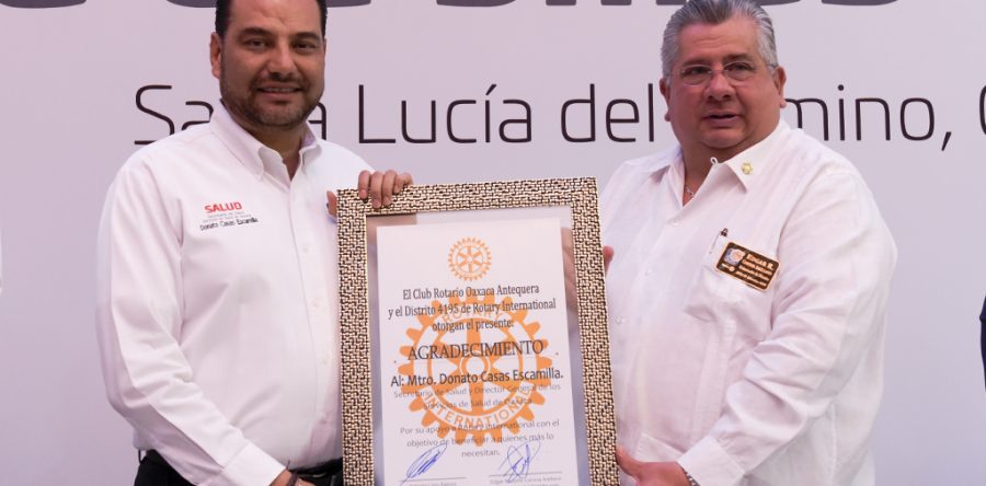 Entrega Club Rotario, SSO y DIF 265 sillas de rueda   a personas con discapacidad motriz