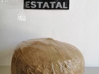 Asegura  SSPO aproximadamente dos kilos de Marihuana, en San Pedro Ixtlahuaca