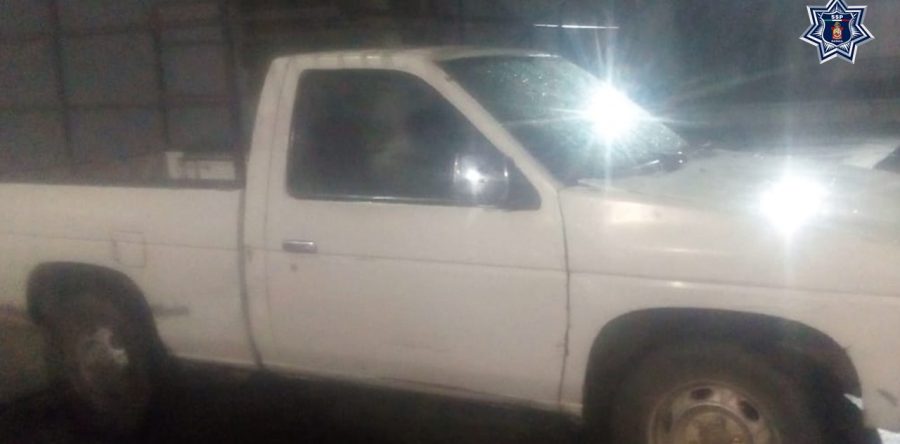 Recupera Policía Estatal  dos camionetas con reporte de robo