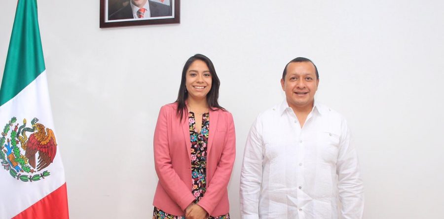 Jadiel López Coheto rinde protesta como director  del programa “Vamos juntos a la escuela”