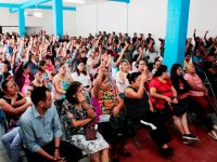 En paz y tranquilidad pobladores de Donají eligen a su agente municipal para el periodo 2019-2022