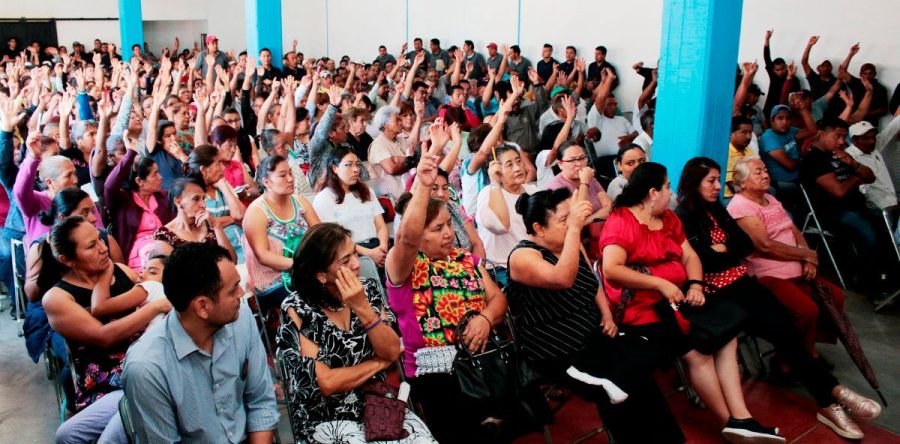 En paz y tranquilidad pobladores de Donají eligen a su agente municipal para el periodo 2019-2022