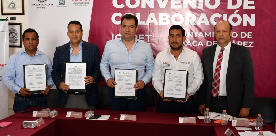 Gobierno Municipal e ICAPET impulsarán capacitación de capitalinos para el trabajo