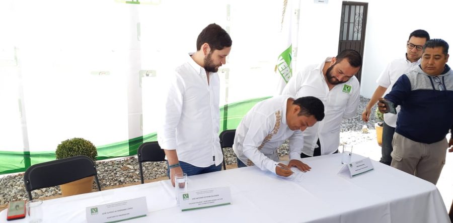 Se adhiere edil de Zegache a PVEM; instituto no descarta suma de otros liderazgos