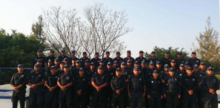 Culminan elementos municipales curso de formación inicial: SSPO