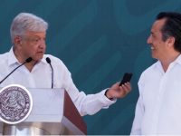 AMLO asegura que Cuitláhuac García está siendo sometido a fuertes presiones