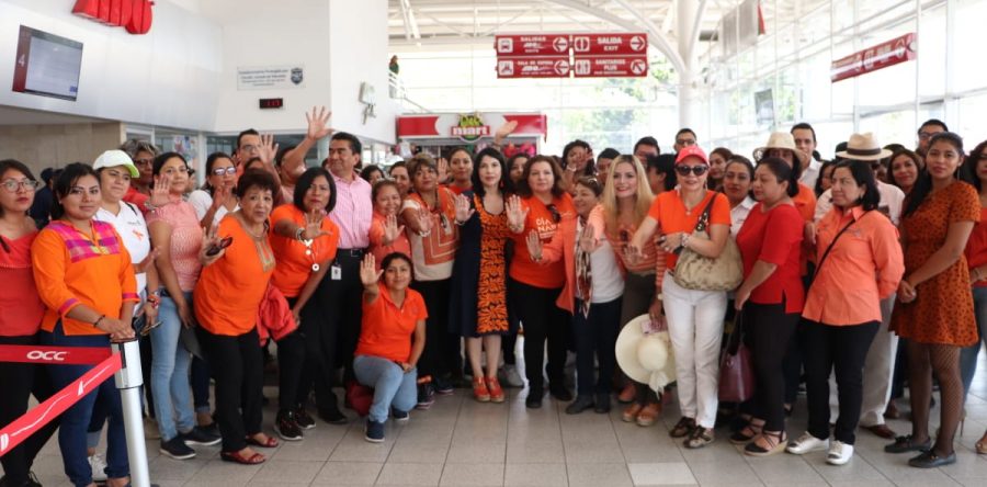 Realiza SMO brigada informativa en el marco del Día Naranja