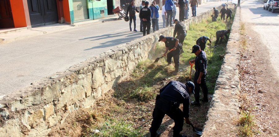 Se suman Gobierno Municipal y vecinos en “Tequio por un San Martín Mexicapam limpio”