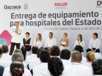 Entrega Alejandro Murat equipo médico a hospitales por más de 30.7 mdp