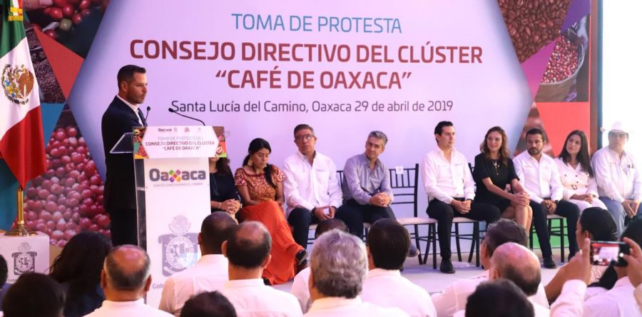 Impulsa Alejandro Murat cadena productiva del café