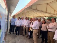 Supervisa Alejandro Murat y AMLO avances del Proyecto del Tren Interoceánico