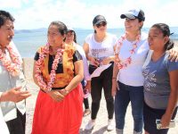 Abastecen paneles solares de energía a Santa María del Mar