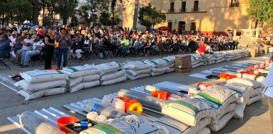 Aterriza Sedapa más de 125 mdp para beneficiar al campo oaxaqueño