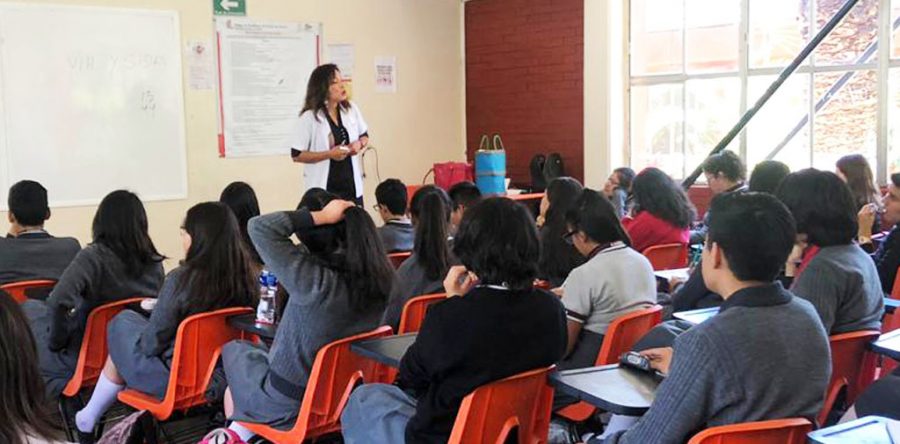 Brinda Coesida sesiones educativas de prevención a escolares del Cobao