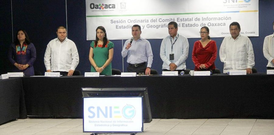 Gobierno de Oaxaca e INEGI aliados en la generación de información estadística y geográfica de calidad
