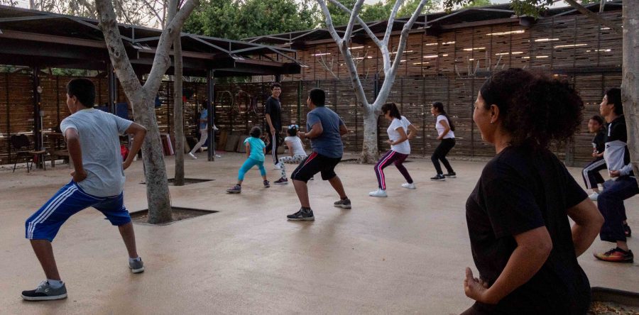 Clases gratuitas de Kung Fu en Parque Ciudad de las Canteras