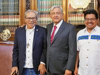 Incendia Adelfo Regino el Istmo de Tehuantepec: Alfredo Martínez de Aguilar