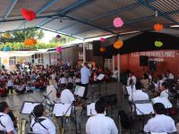 Lleva Orquesta Primavera, música a jardín de niños