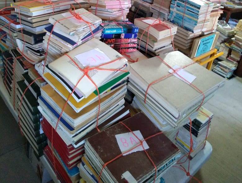 Realiza Seculta descarte bibliográfico en Nochixtlán