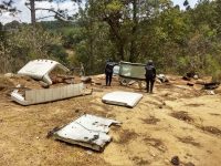 Localizan en la Sierra Sur autopartes y refacciones robadas