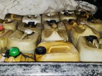 Detienen a conductor de camioneta que transportaba hidrocarburo