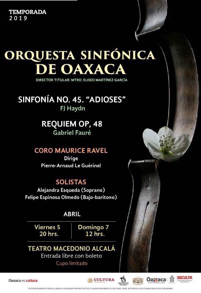 Sinfonía Número 45 “Adioses” en el Teatro Alcalá