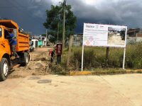 Sinfra entrega obras por más de 2.8 MDP en Santa María Atzompa