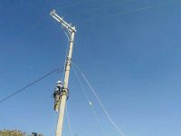 Termina Sinfra ampliación de electrificación en Rancho Blanco, Santiago Matatlán