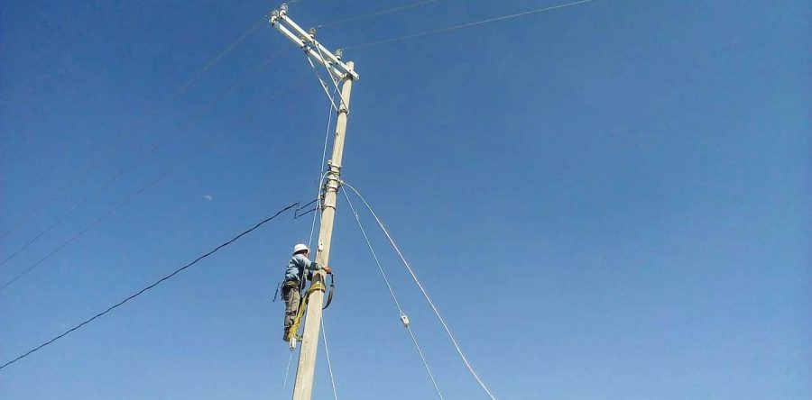 Termina Sinfra ampliación de electrificación en Rancho Blanco, Santiago Matatlán
