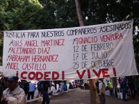 Amaga Codedi y bloque de organizaciones con movilizaciones