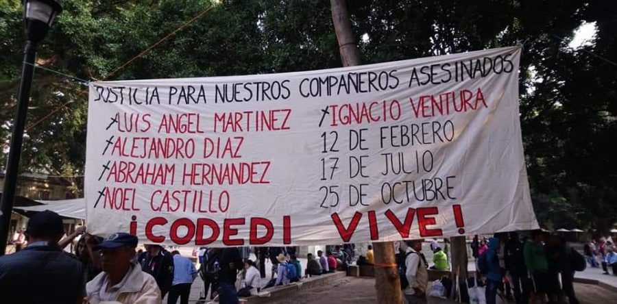 Amaga Codedi y bloque de organizaciones con movilizaciones