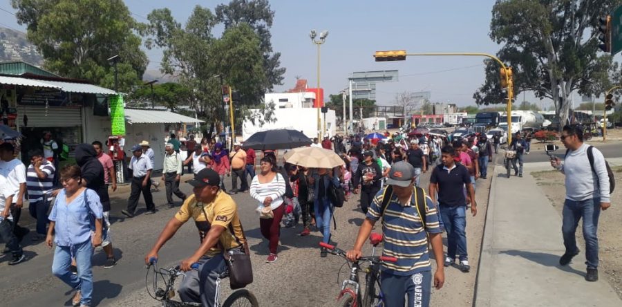 Amagan ambulantes con boicotear 487 aniversario de Oaxaca
