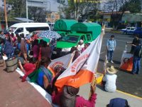 Ahogan protestas a la capital del estado